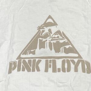 American Eagle Pink Floyd  Band Tee Women's Size Medium White T-Shirt